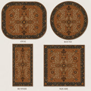 Chichester Fil Desenli Vintage Yıkanabilir Özel Ölçü Halı - ürün görseli