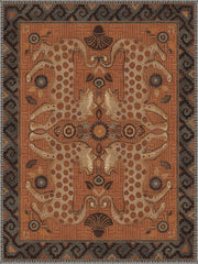 Chichester Fil Desenli Vintage Yıkanabilir Özel Ölçü Halı - ürün görseli