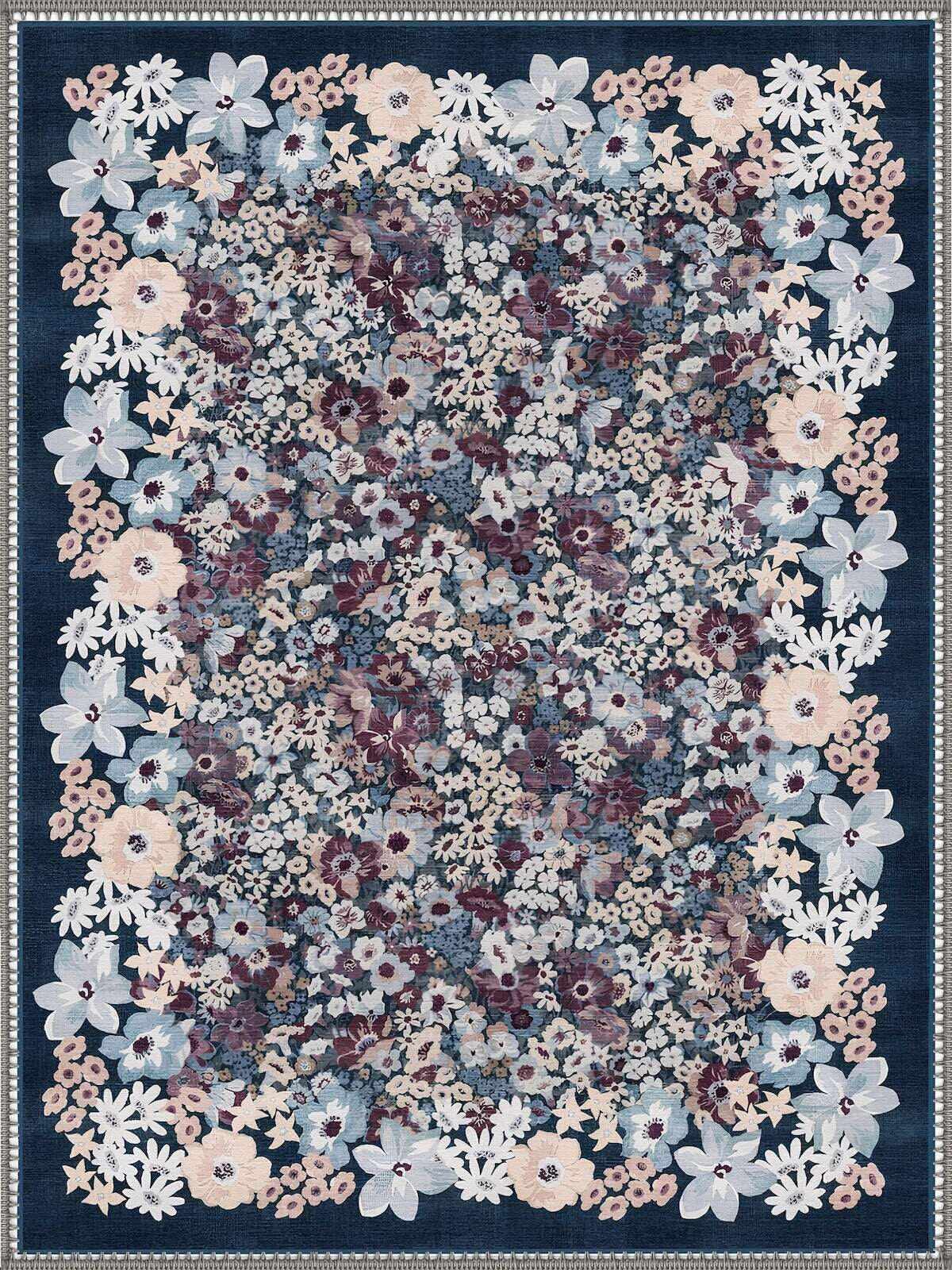 Portland Zeytin Yeşili Geometrik Kilim Desenli Boho Yıkanabilir Özel Ölçü Halı - ürün görseli