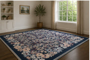 Portland Zeytin Yeşili Geometrik Kilim Desenli Boho Yıkanabilir Özel Ölçü Halı - ürün görseli